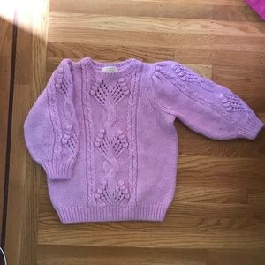La Maille Sezane Giulia Jumper Iris Lavender Sweater S Mohair Lilac